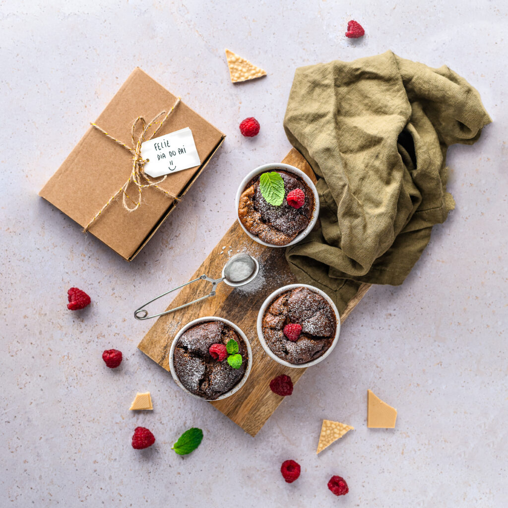 Soufflé de chocolate