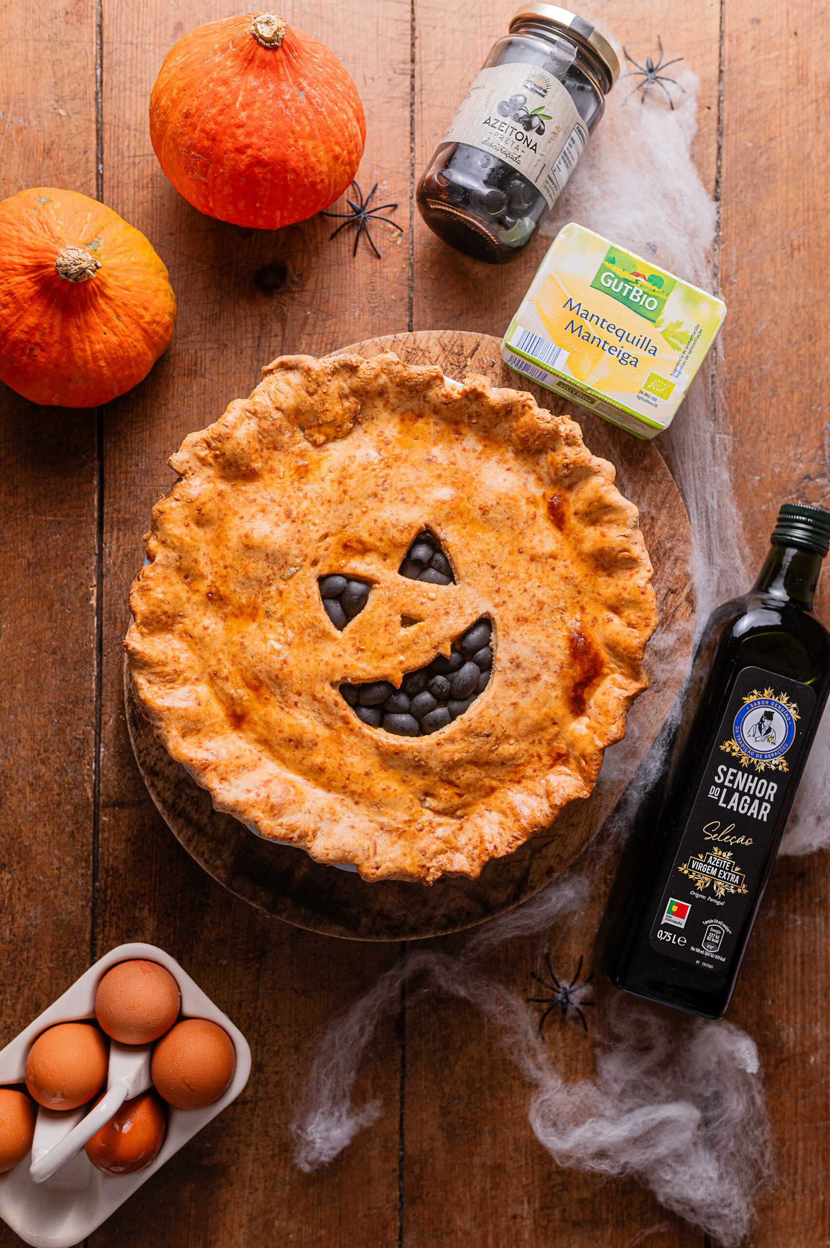 Empada “mortífera” de frango e legumes