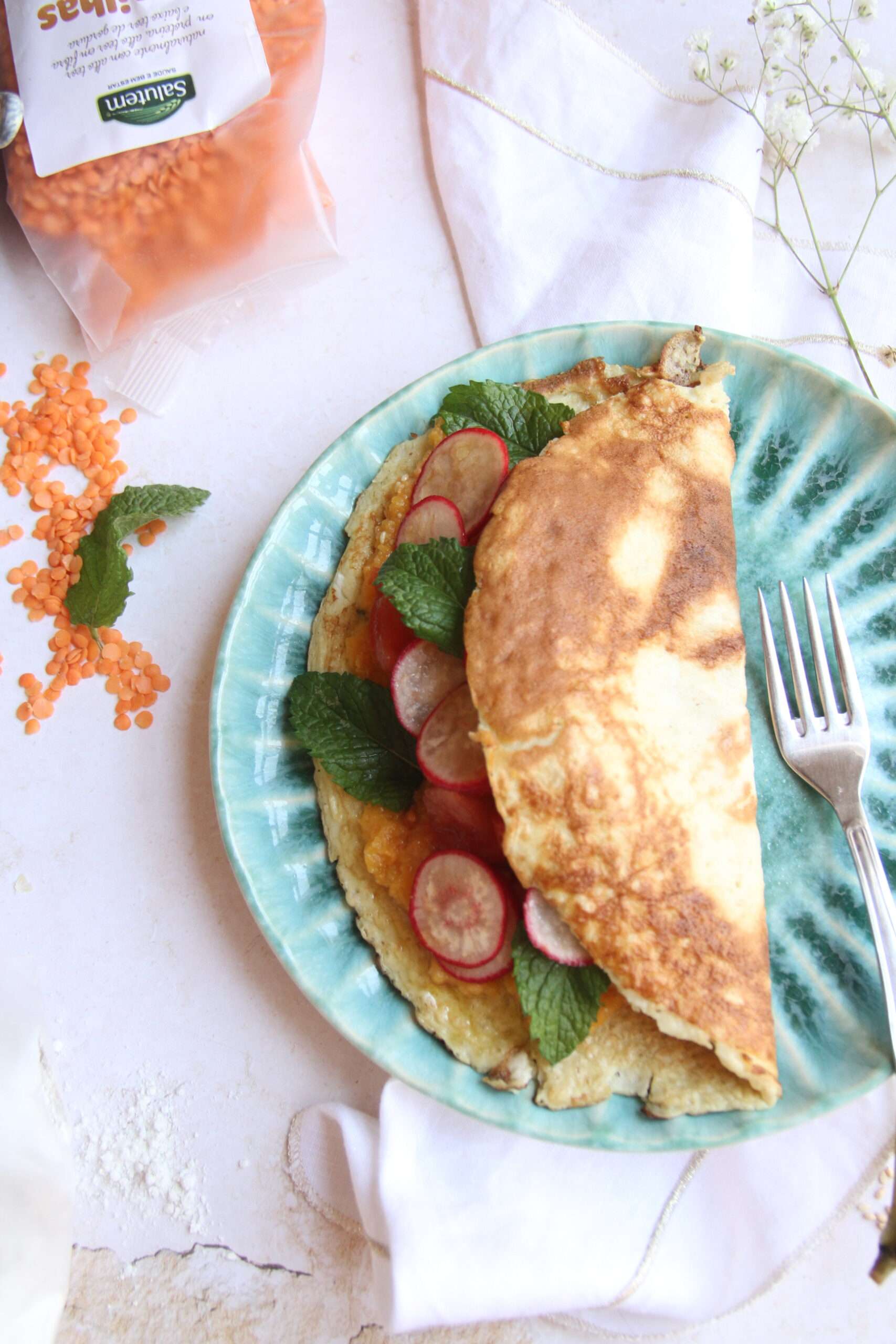 crepe de centeio
