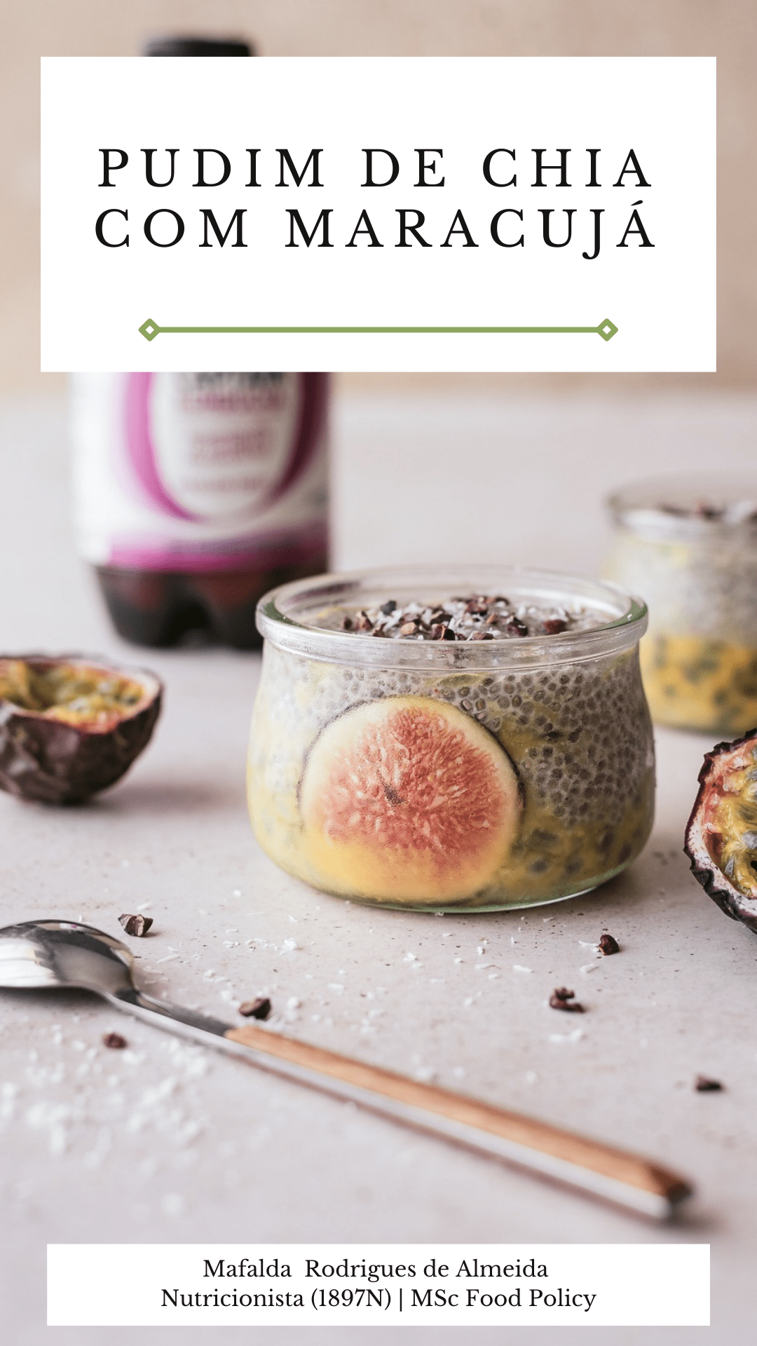 Pudim de chia