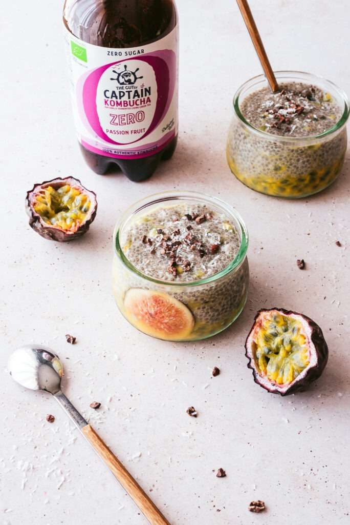 pudim de chia