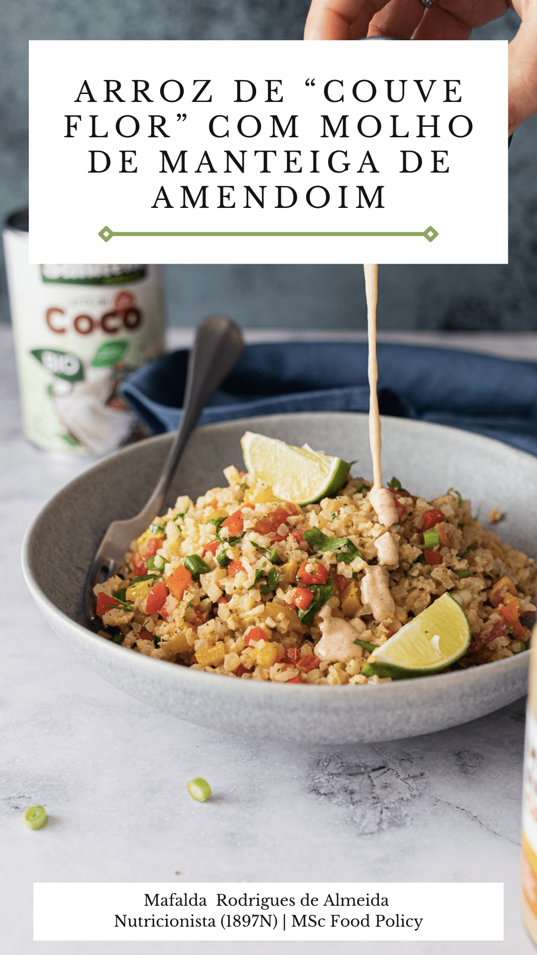 Arroz de couve flor
