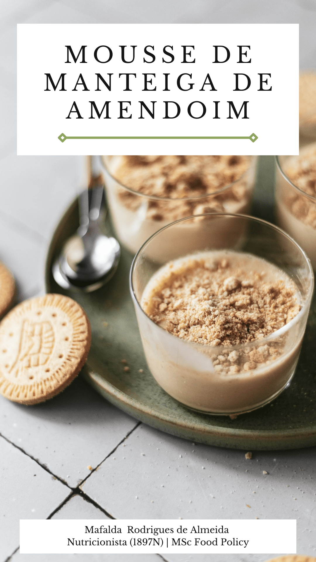Mousse de manteiga de amendoim