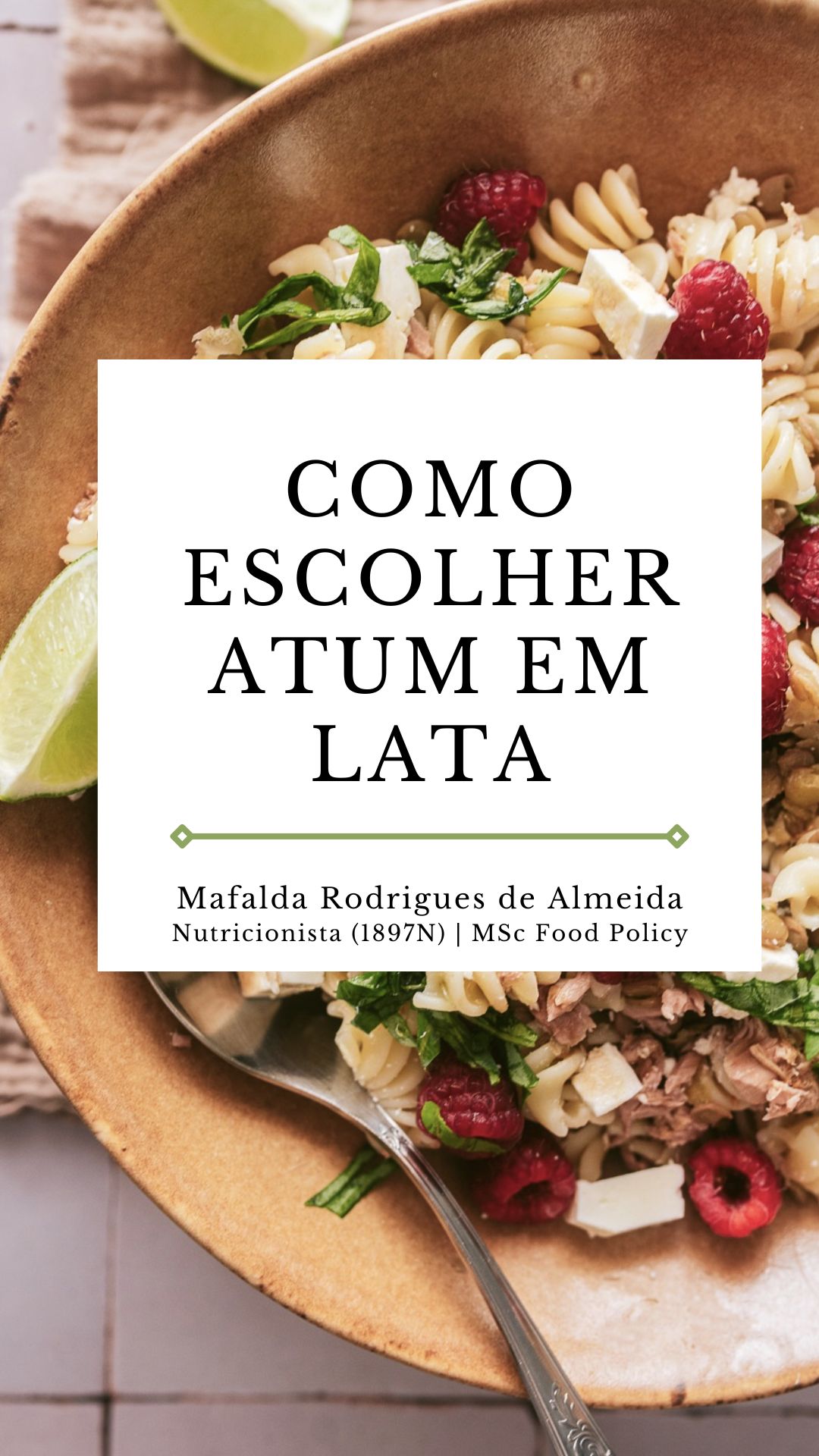 Como escolher atum em lata