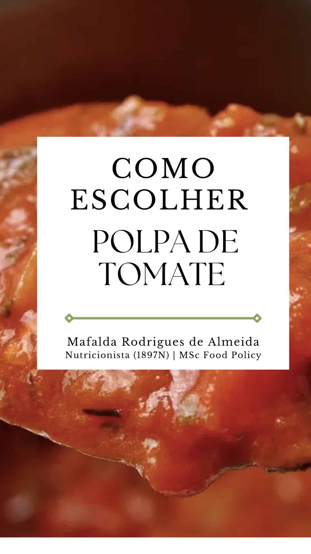 polpa de tomate