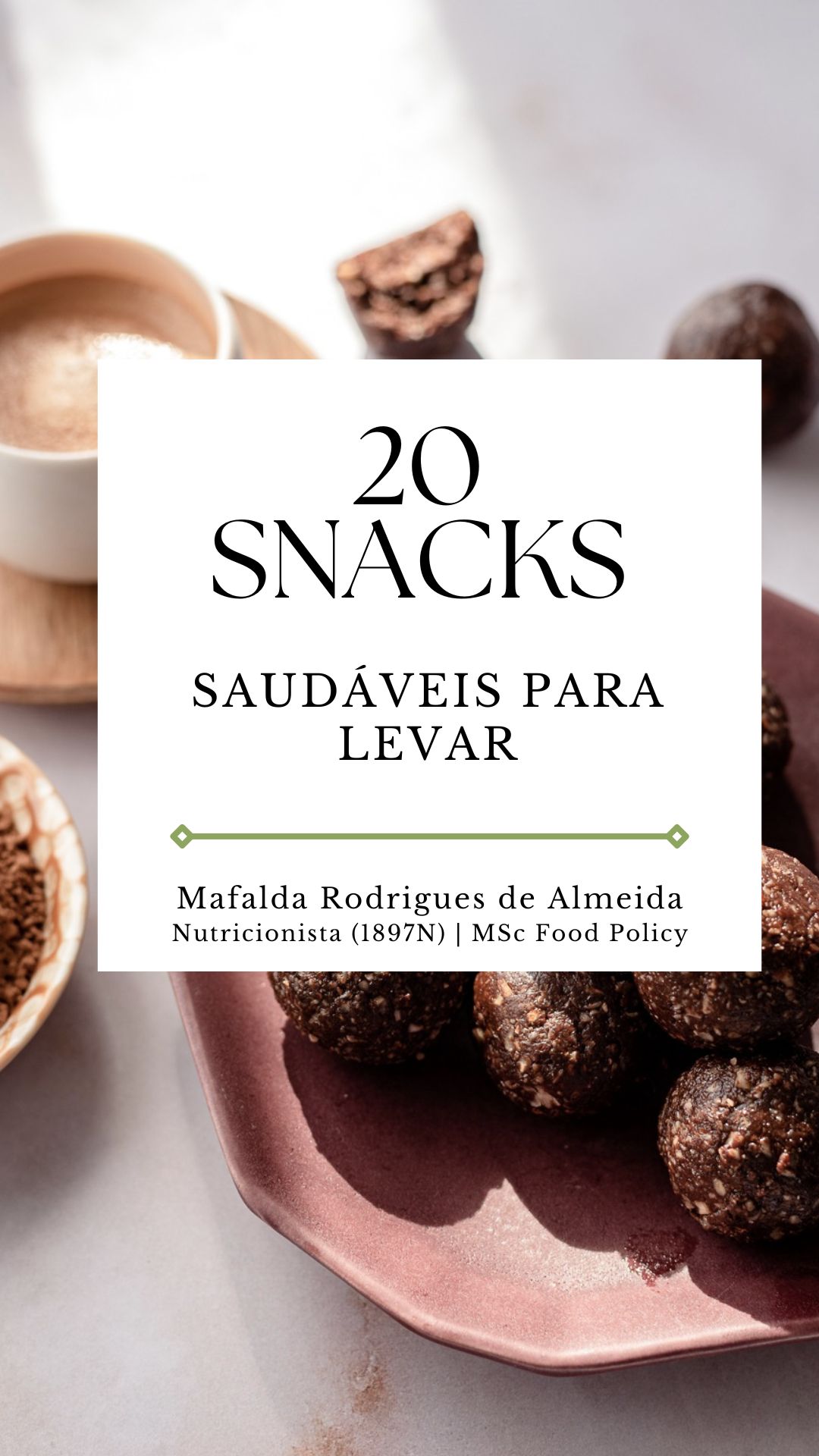 20 snacks saudáveis