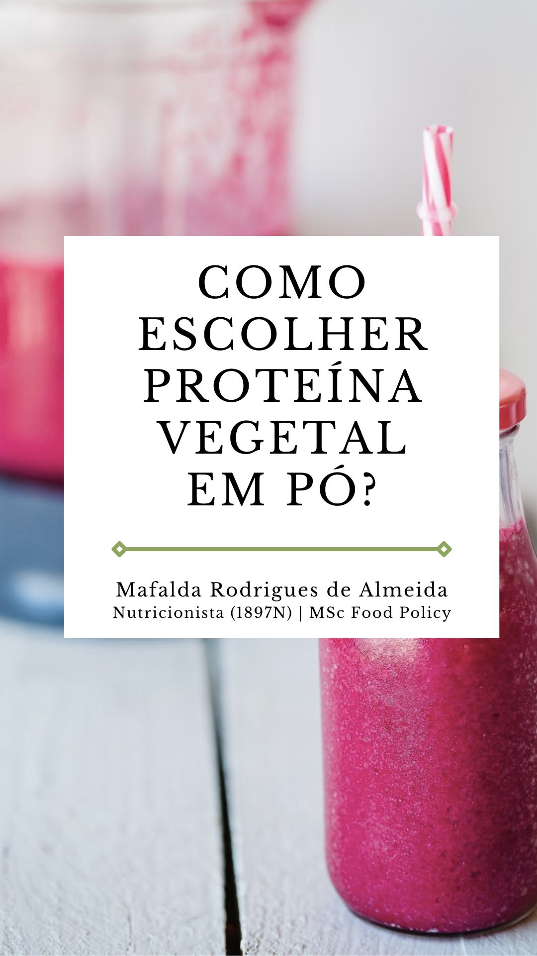 como escolher proteina